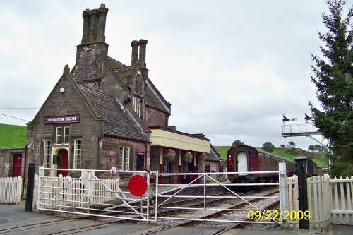 Cheddleton Station sits near the canal and is well worth a visit.